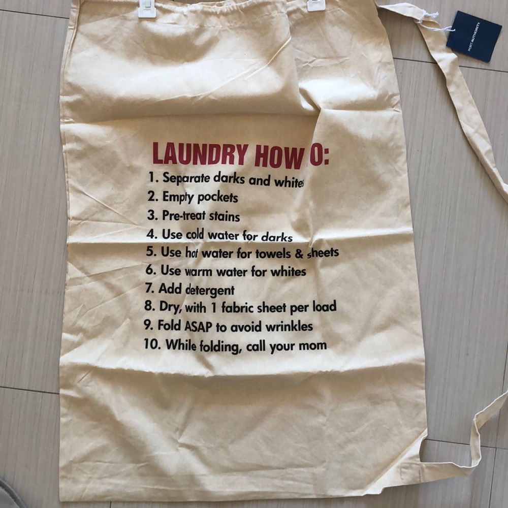NWT Laundry Bag